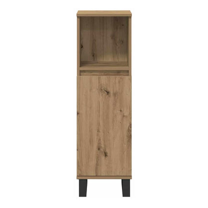 3 Piece Bathroom Furniture Set Engineered Wood Artisan oak