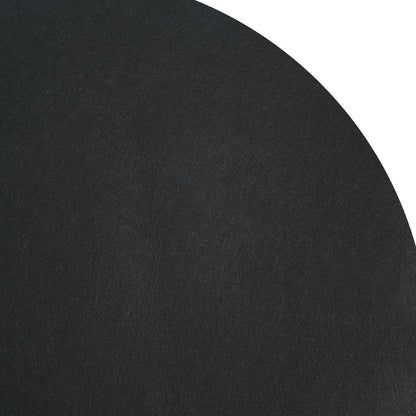 vidaXL Pool Ground Sheet Ø 396 cm (2 mm) Round Non-woven Fabric Black 6