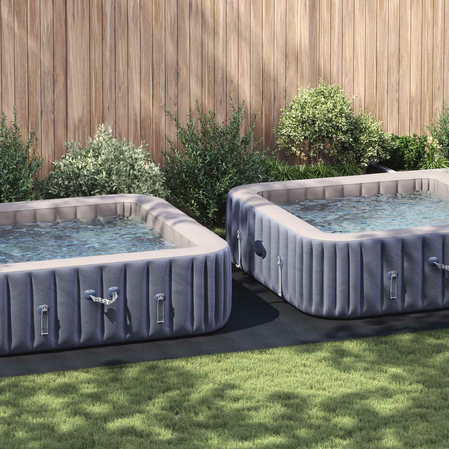 vidaXL Pool Ground Sheet 750 x 372 x 0.1 cm Rectangular Black 1