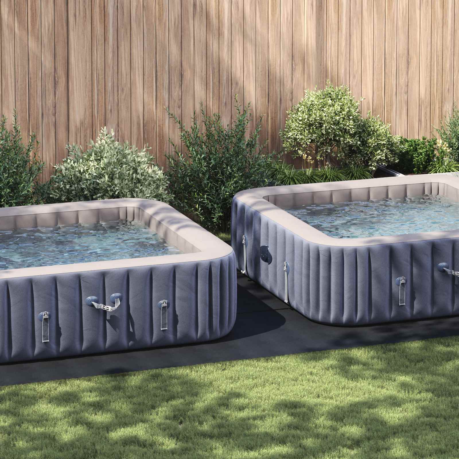vidaXL Pool Ground Sheet 750 x 372 x 0.1 cm Rectangular Black 1