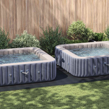 vidaXL Pool Ground Sheet 750 x 372 x 0.1 cm Rectangular Black 1