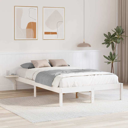 vidaXL Bed Frame Solid Pine Wood Length 190 cm