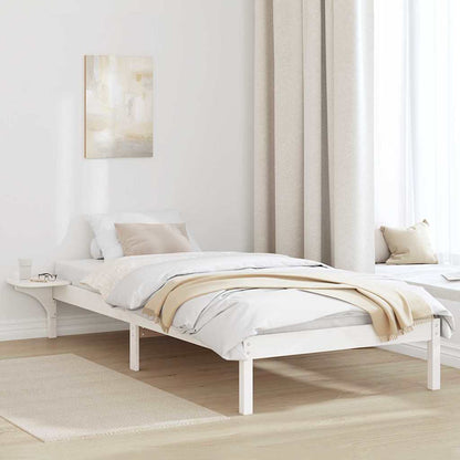 vidaXL Bed Frame Solid Pine Wood Length 190 cm