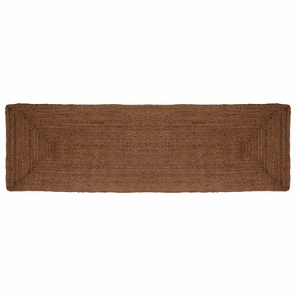 vidaXL Area Rug Grey 60 x 250 cm Jute 2