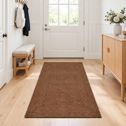 Area Rug Grey Jute