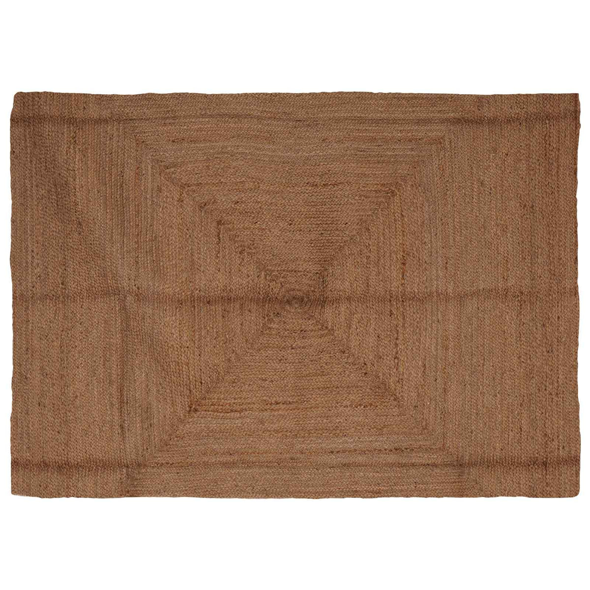 Area Rug Jute Grey Width 200 cm 290 cm