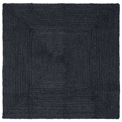 vidaXL Area Rug Dark Grey 120 x 120 cm Jute 1