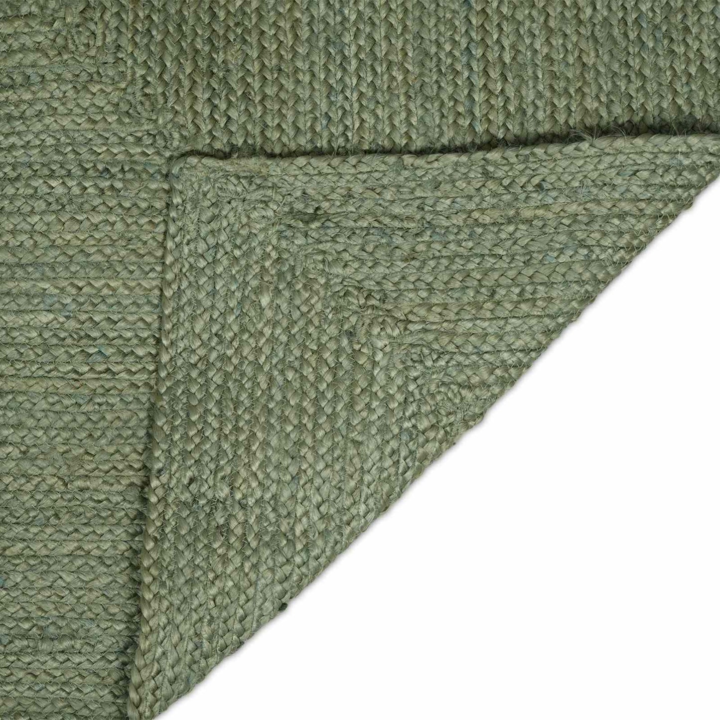 vidaXL Area Rug Olive Green 80 x 200 cm Jute 3