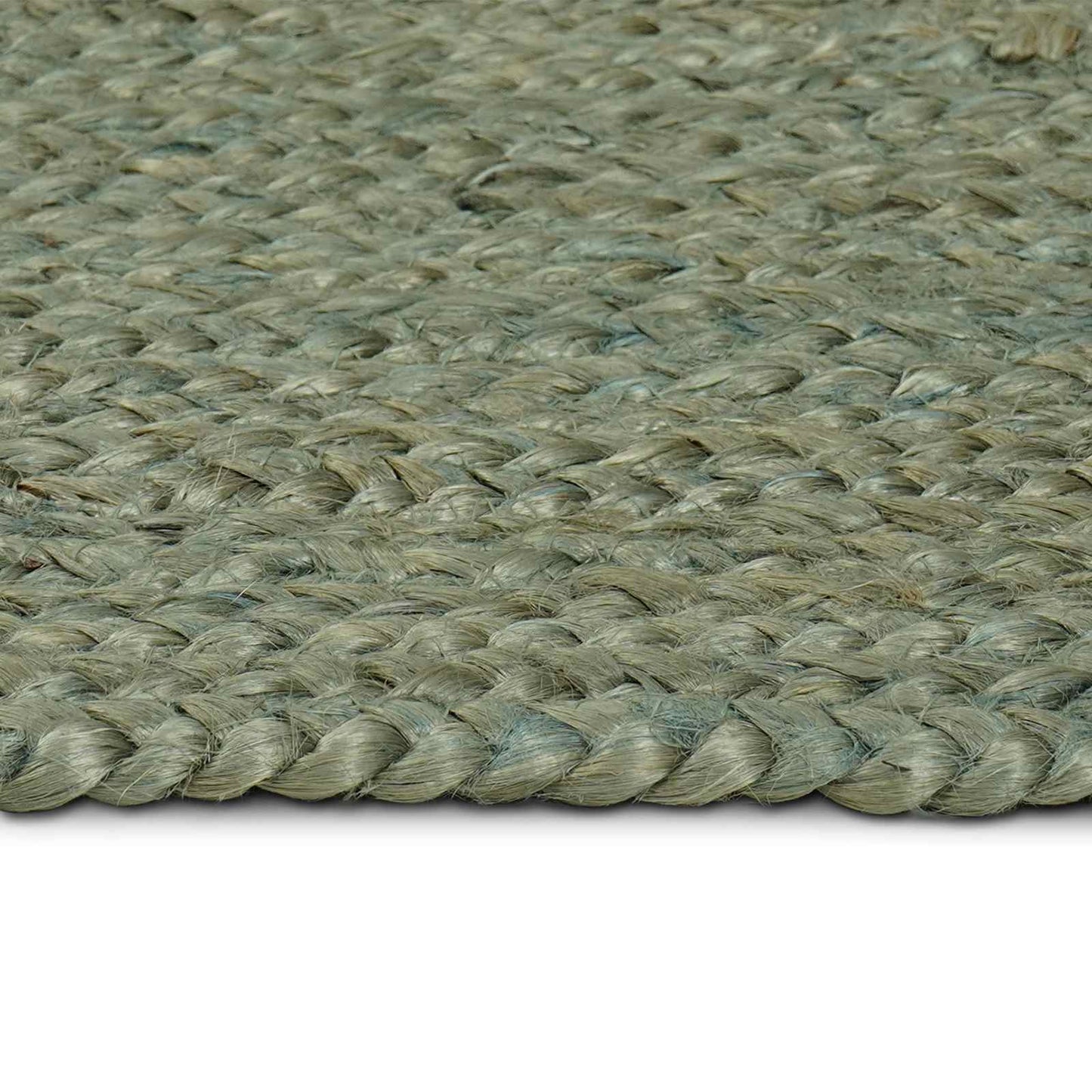 vidaXL Area Rug Olive Green 80 x 200 cm Jute 4