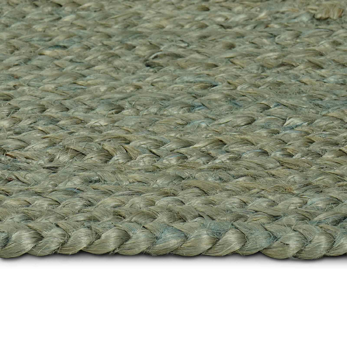 vidaXL Area Rug Olive Green 80 x 250 cm Jute 4