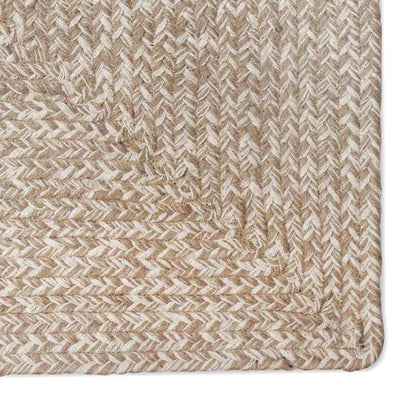 vidaXL Area Rug Natural and White 80 x 200 cm Jute 5