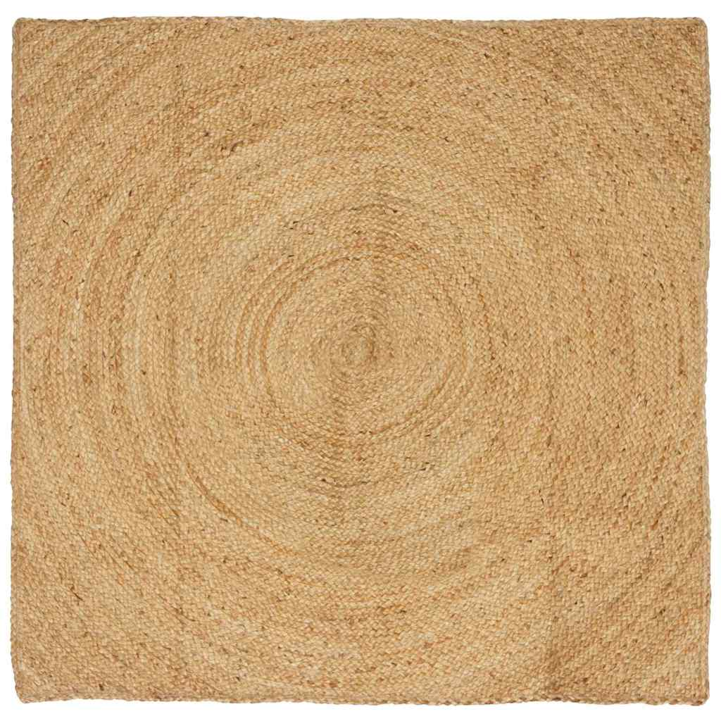 vidaXL Area Rugs Natural 120 x 120 cm Jute 1