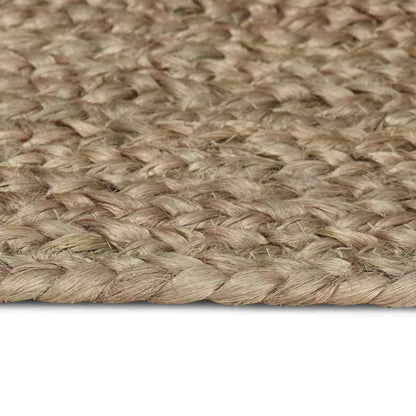 vidaXL Area Rug Grey 80 x 250 cm Jute 5