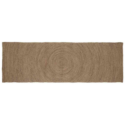 vidaXL Area Rug Grey 80 x 250 cm Jute 1