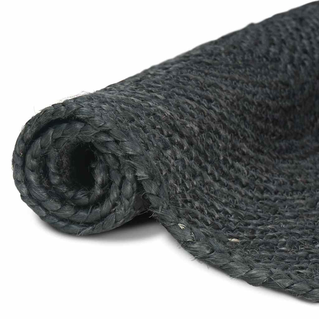 vidaXL Area Rugs Dark Grey 60 x 110 cm Jute 3