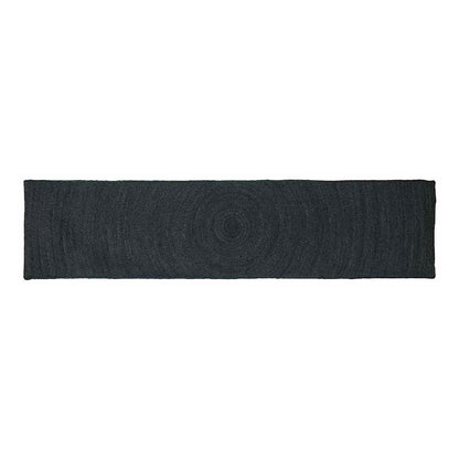 Area Rugs Jute Dark Grey Width