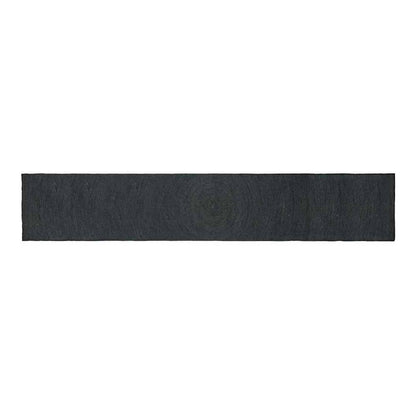 Area Rugs Jute Dark Grey Width 60 cm 400 cm