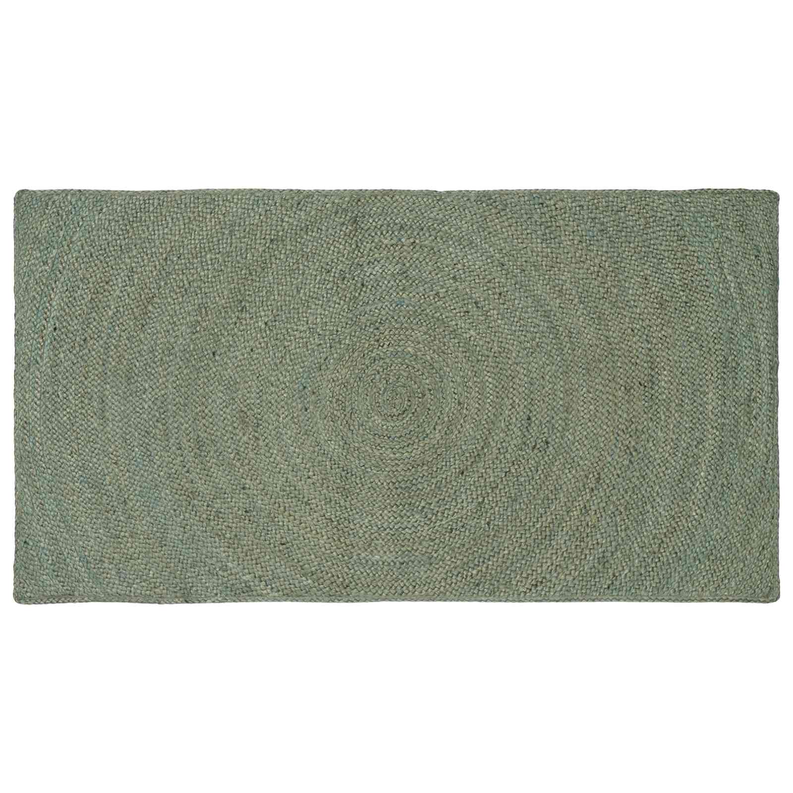 vidaXL Area Rugs Olive Green 60 x 110 cm Jute 1