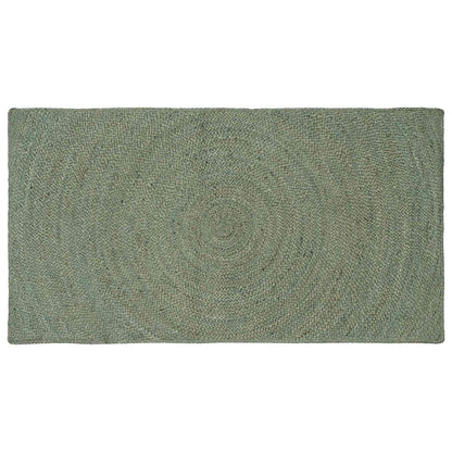 vidaXL Area Rugs Olive Green 60 x 110 cm Jute 1