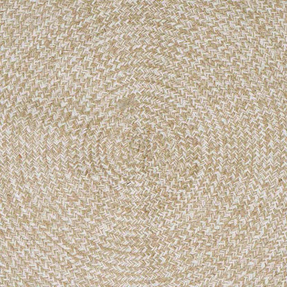 vidaXL Area Rug Natural and White 80 x 250 cm Jute 6