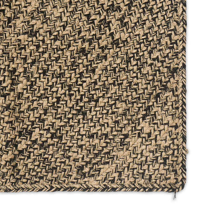 vidaXL Area Rug Natural and Black 80 x 250 cm Jute 5