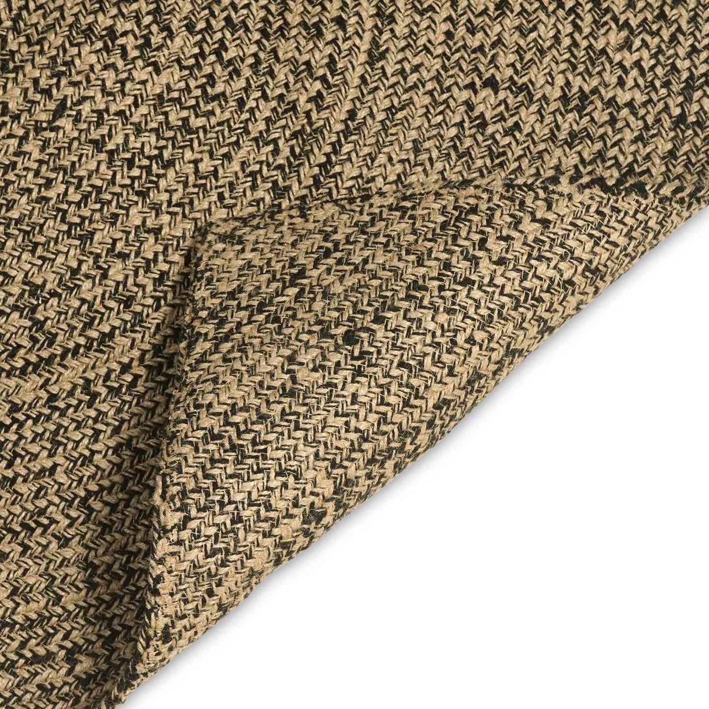 vidaXL Area Rug Natural and Black 120 x 170 cm Jute 4