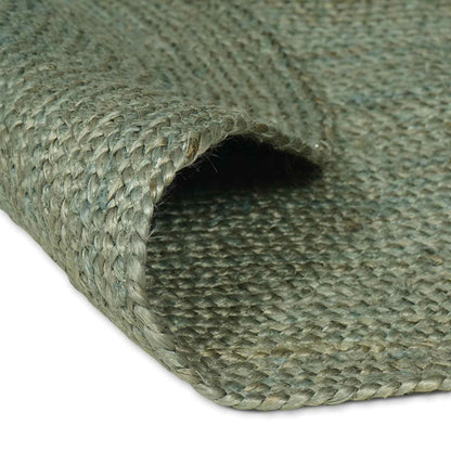 vidaXL Area Rugs Olive Green 100 x 152 cm Jute 2