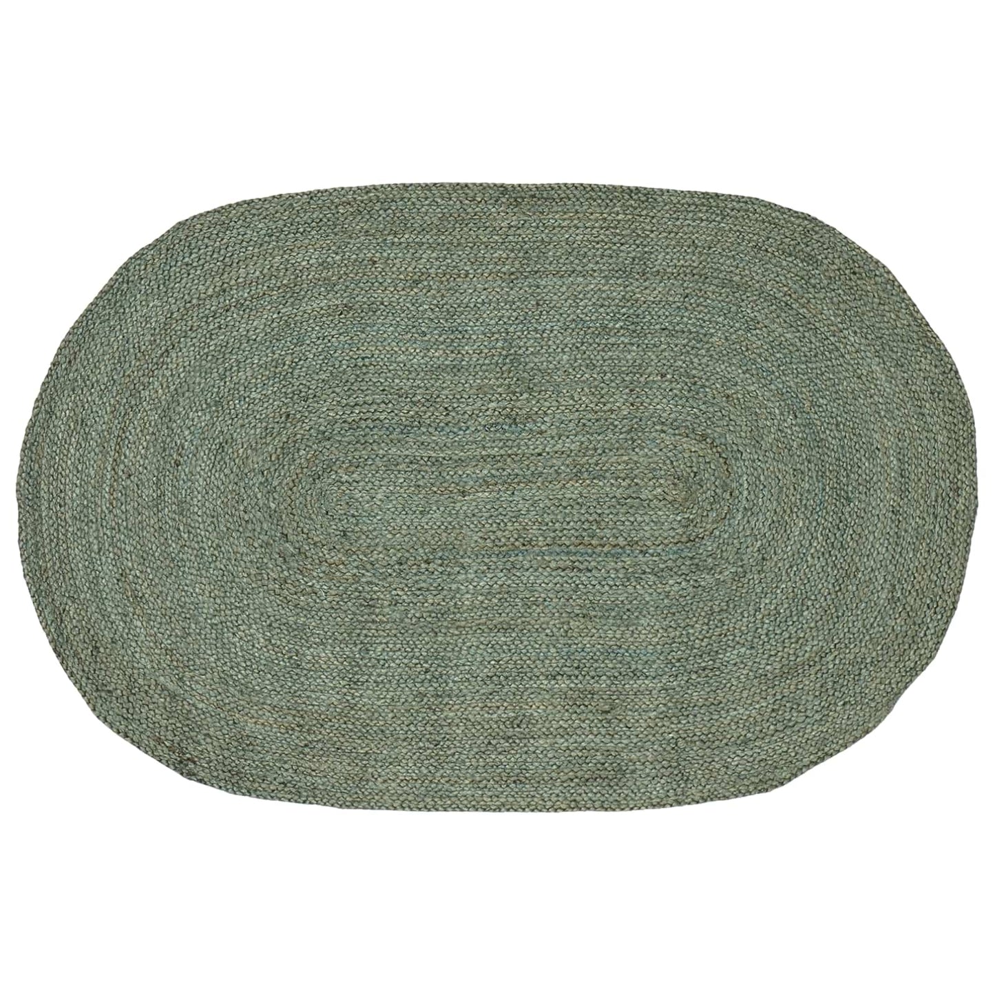 vidaXL Area Rugs Olive Green 100 x 152 cm Jute 1