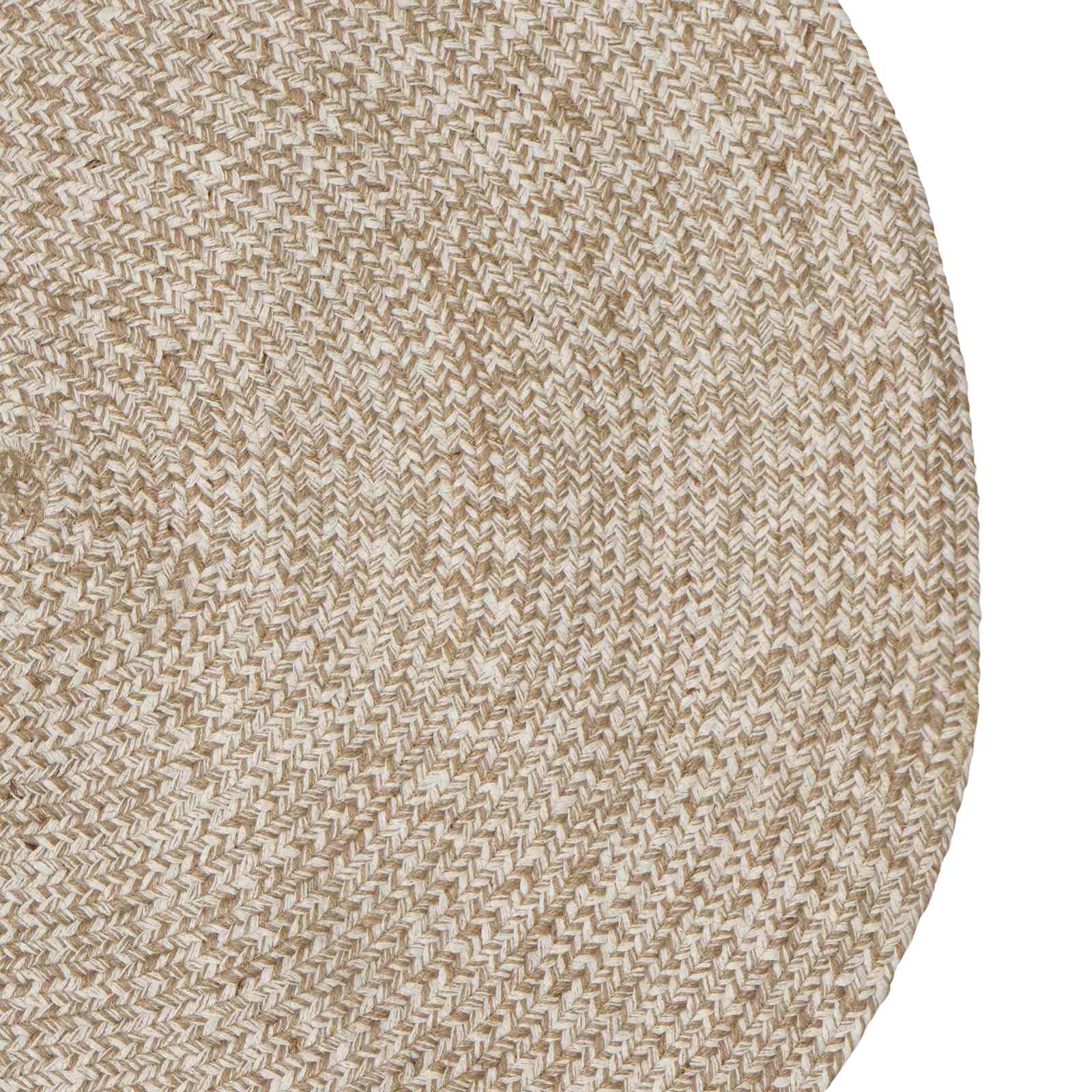 vidaXL Area Rugs White 122 x 183 cm Jute 3