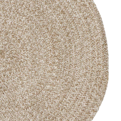 vidaXL Area Rugs White 122 x 183 cm Jute 3