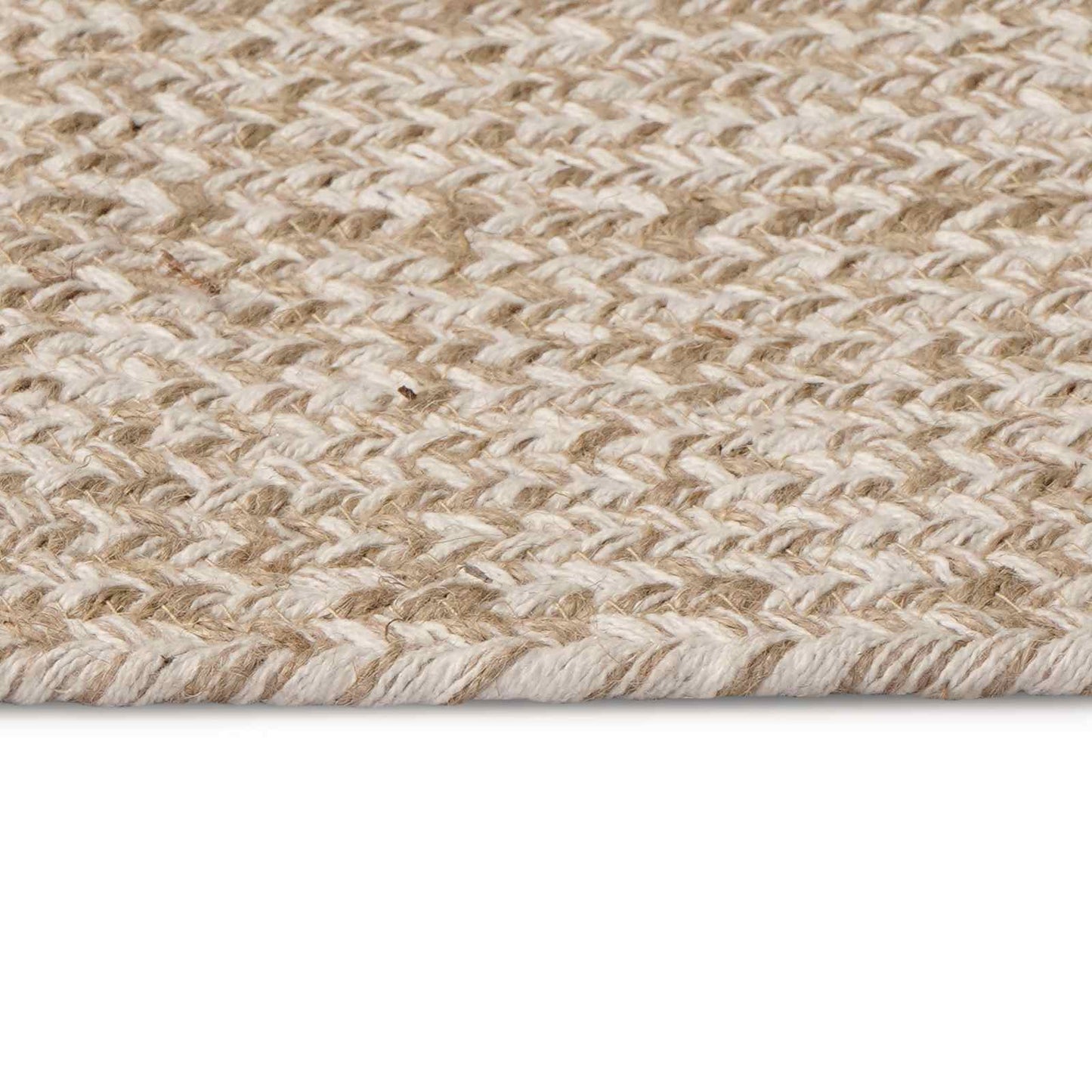vidaXL Area Rugs White 122 x 183 cm Jute 5