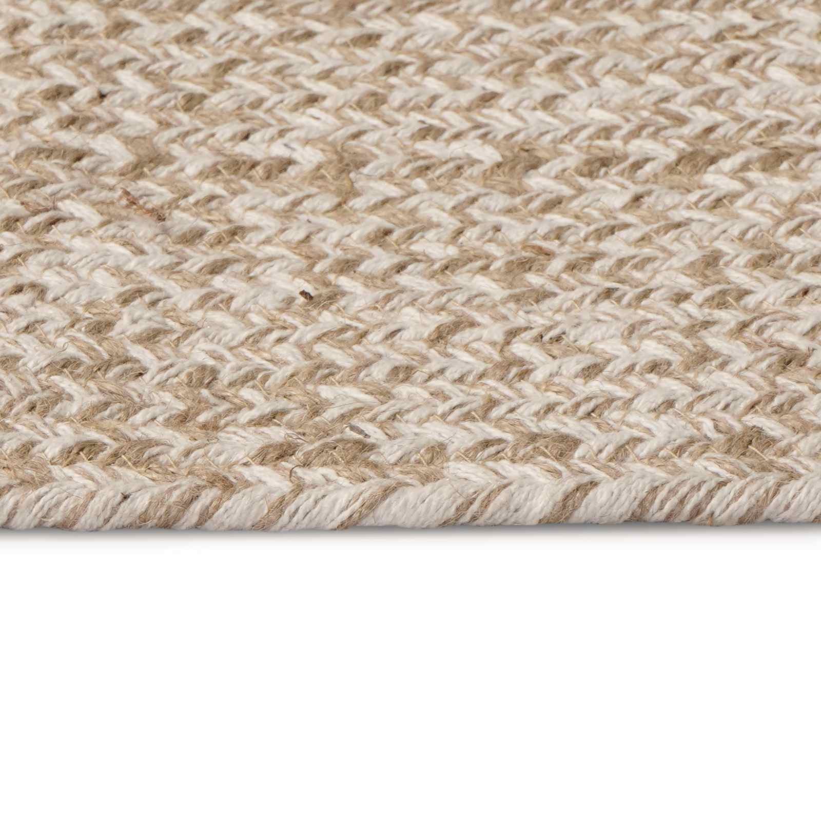 vidaXL Area Rugs White 122 x 183 cm Jute 5