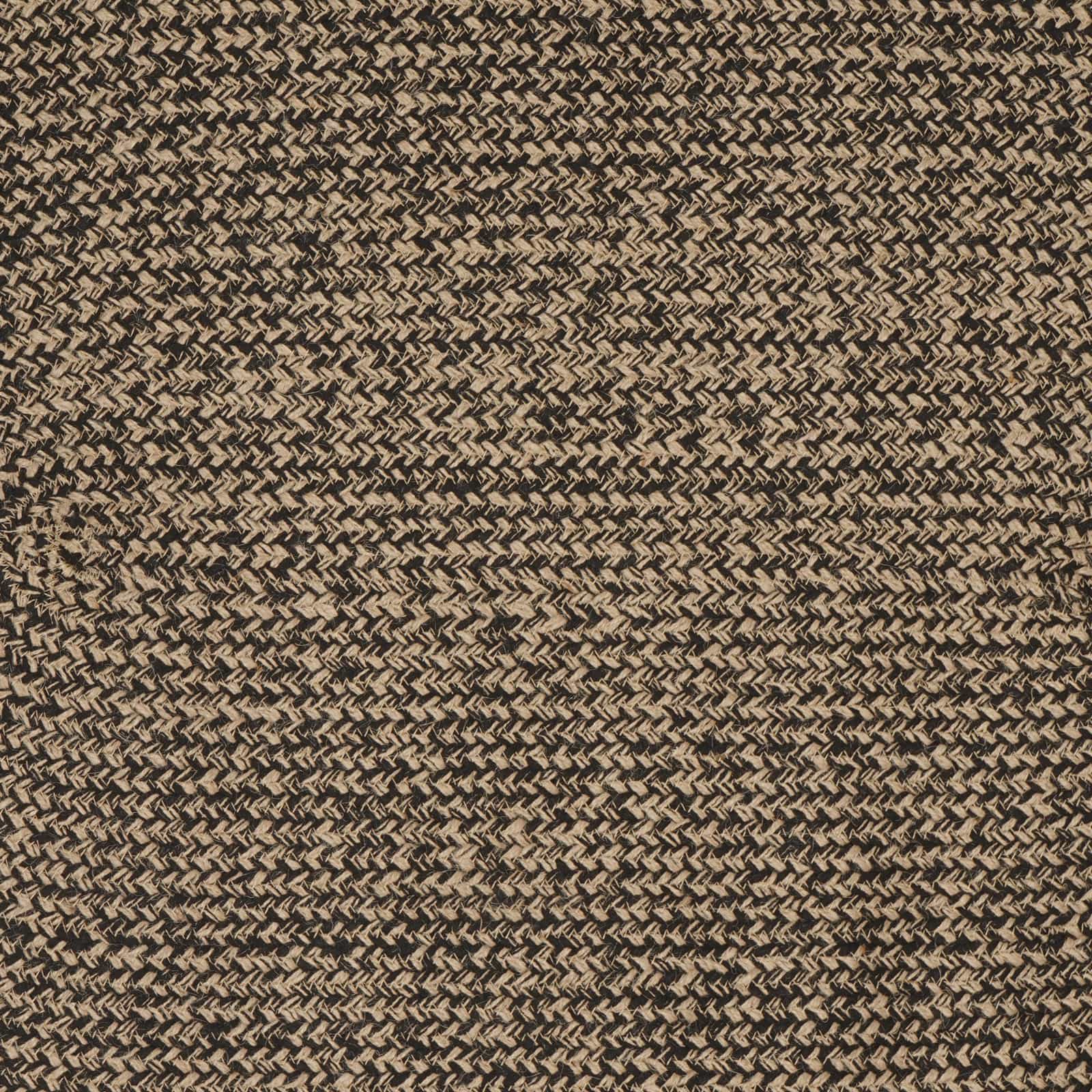 vidaXL Area Rugs Black 122 x 183 cm Jute 2