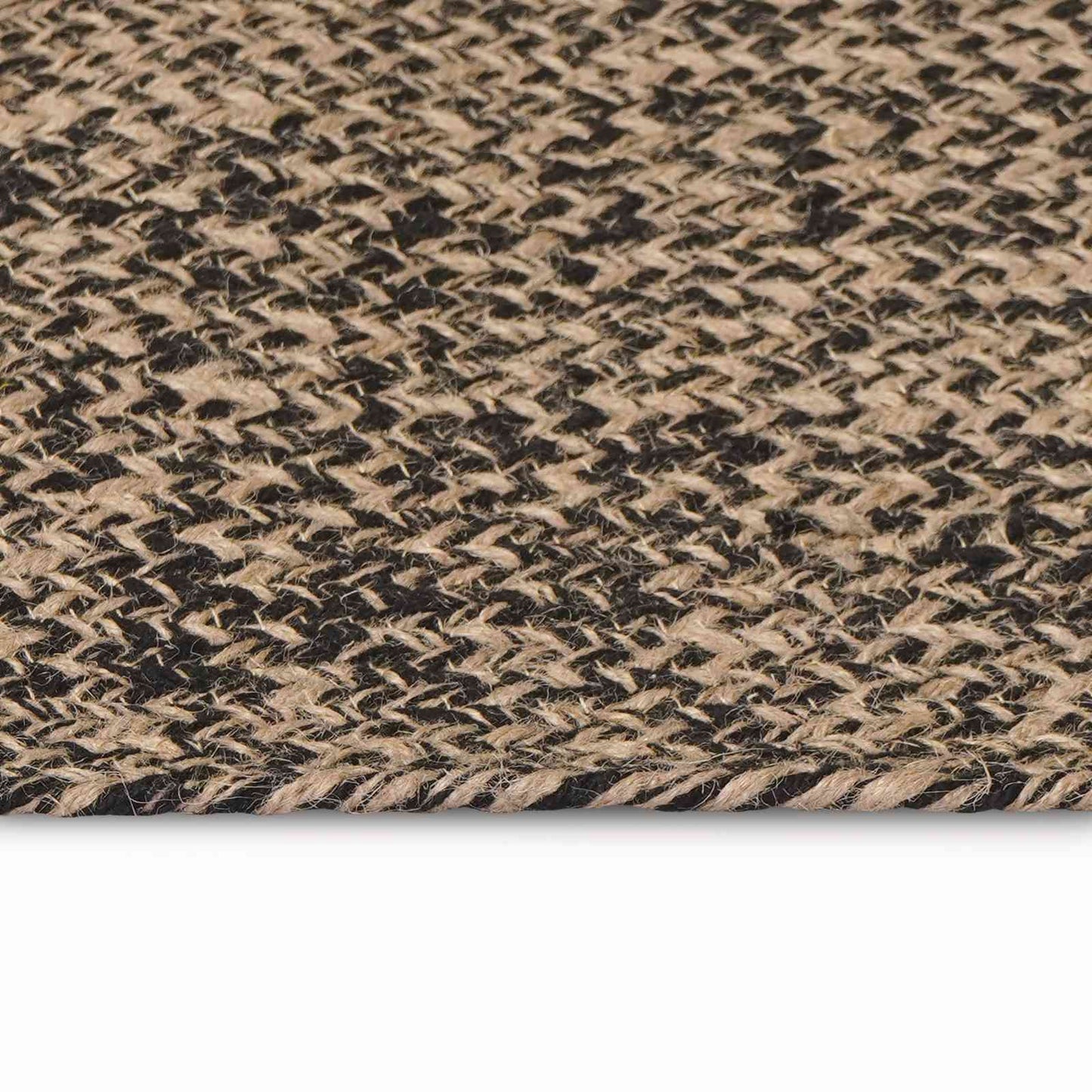 vidaXL Area Rugs Black 122 x 183 cm Jute 5