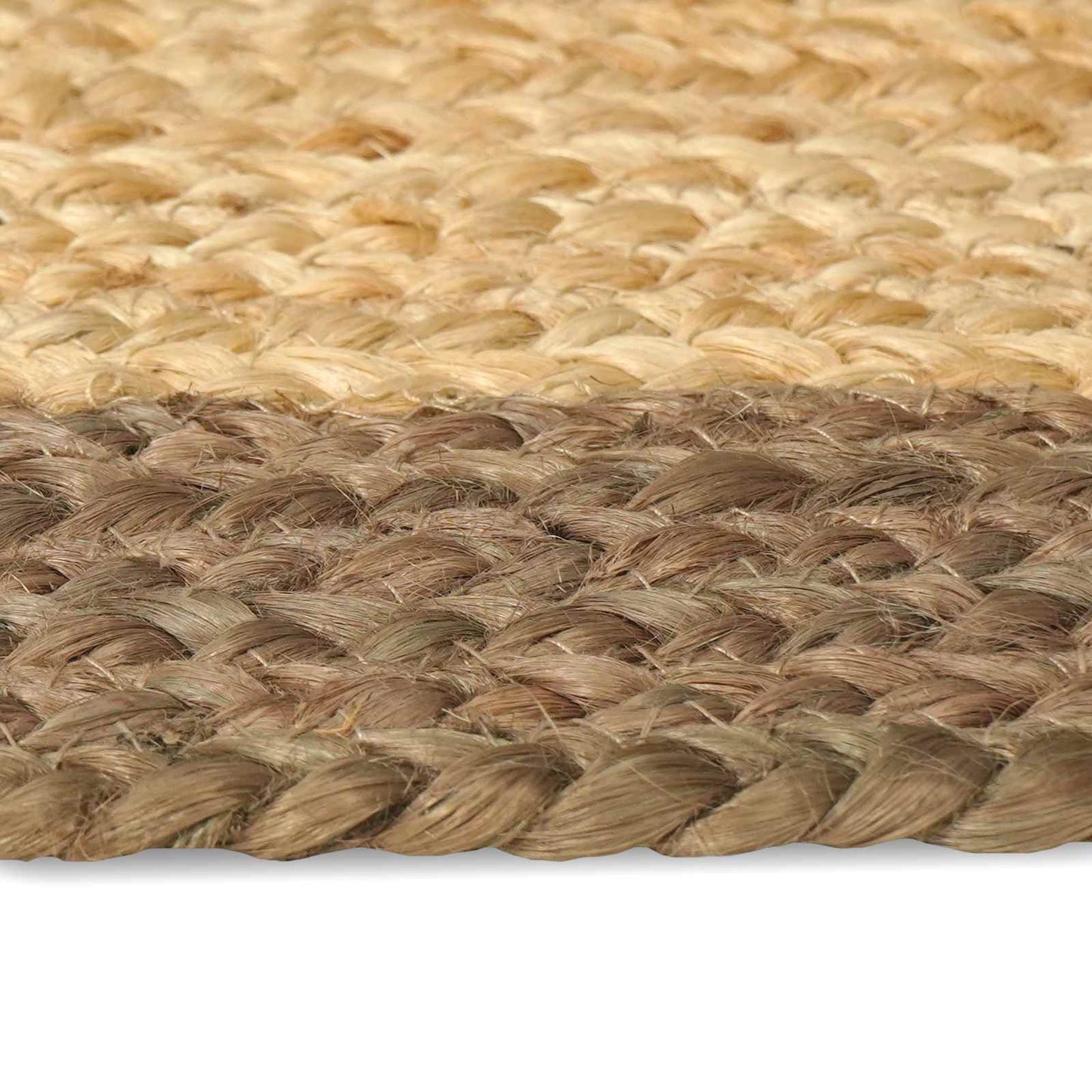 vidaXL Area Rug Grey 80 x 200 cm Jute 4