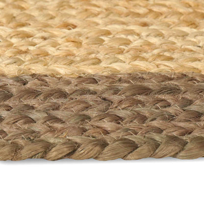 vidaXL Area Rug Grey 80 x 200 cm Jute 4
