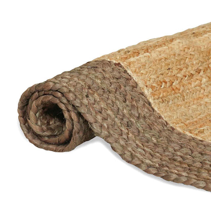 vidaXL Area Rug Grey 80 x 200 cm Jute 6