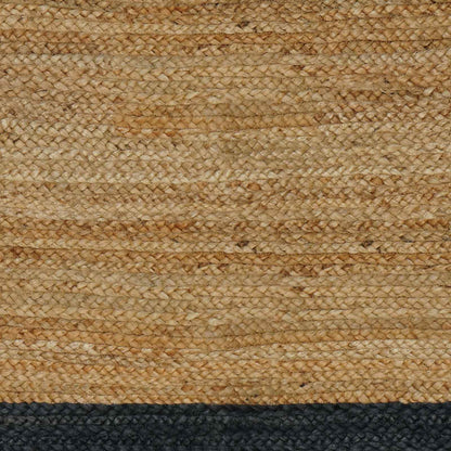 vidaXL Area Rug Dark Grey 60 x 300 cm Jute 6