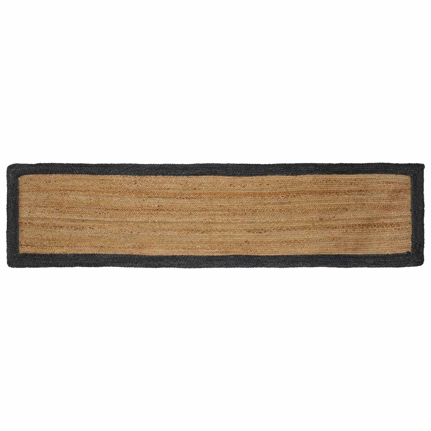 vidaXL Area Rug Dark Grey 60 x 300 cm Jute 1