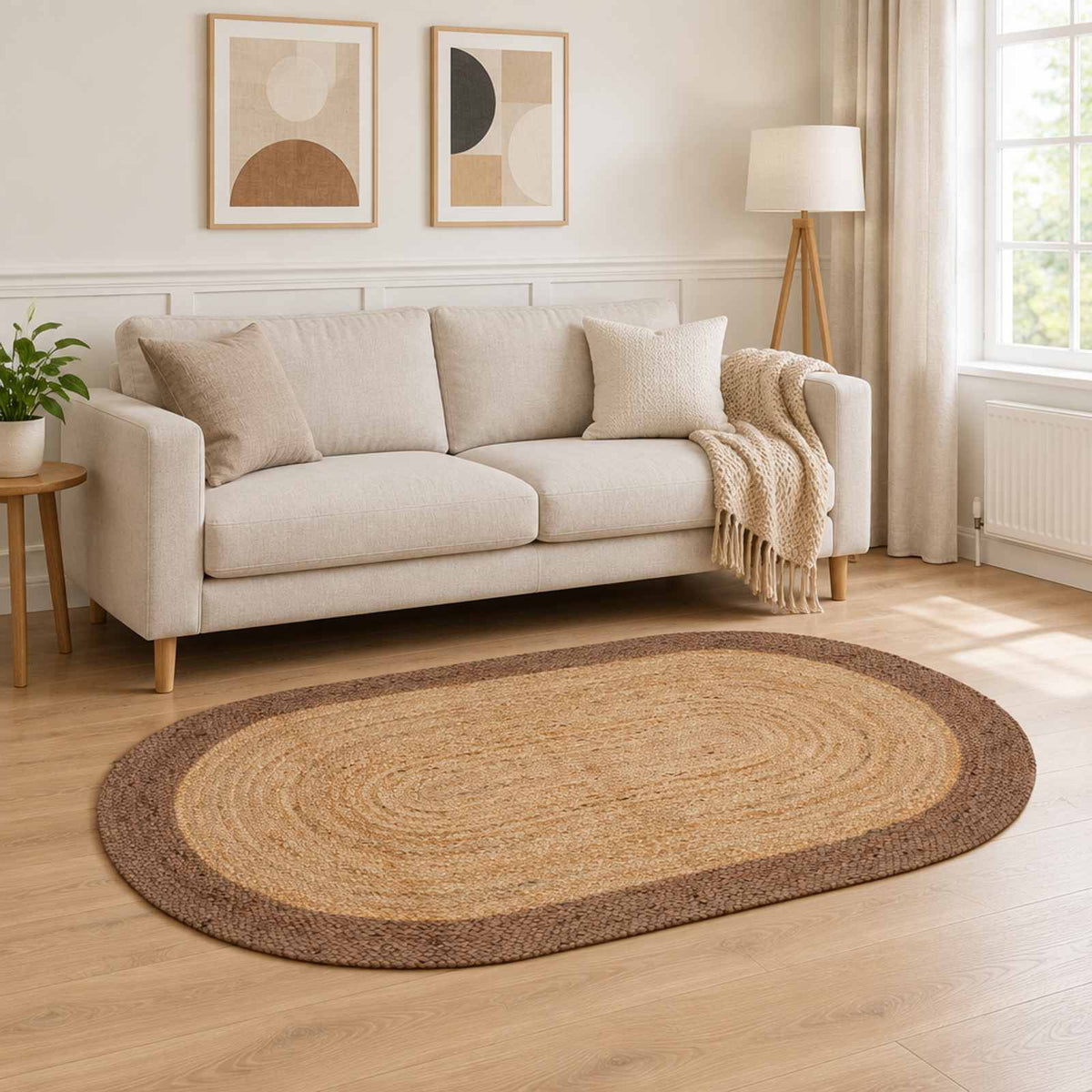 vidaXL Area Rug Jute