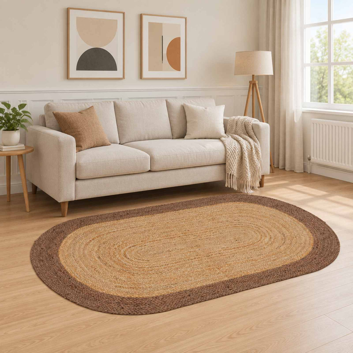 vidaXL Area Rug Jute