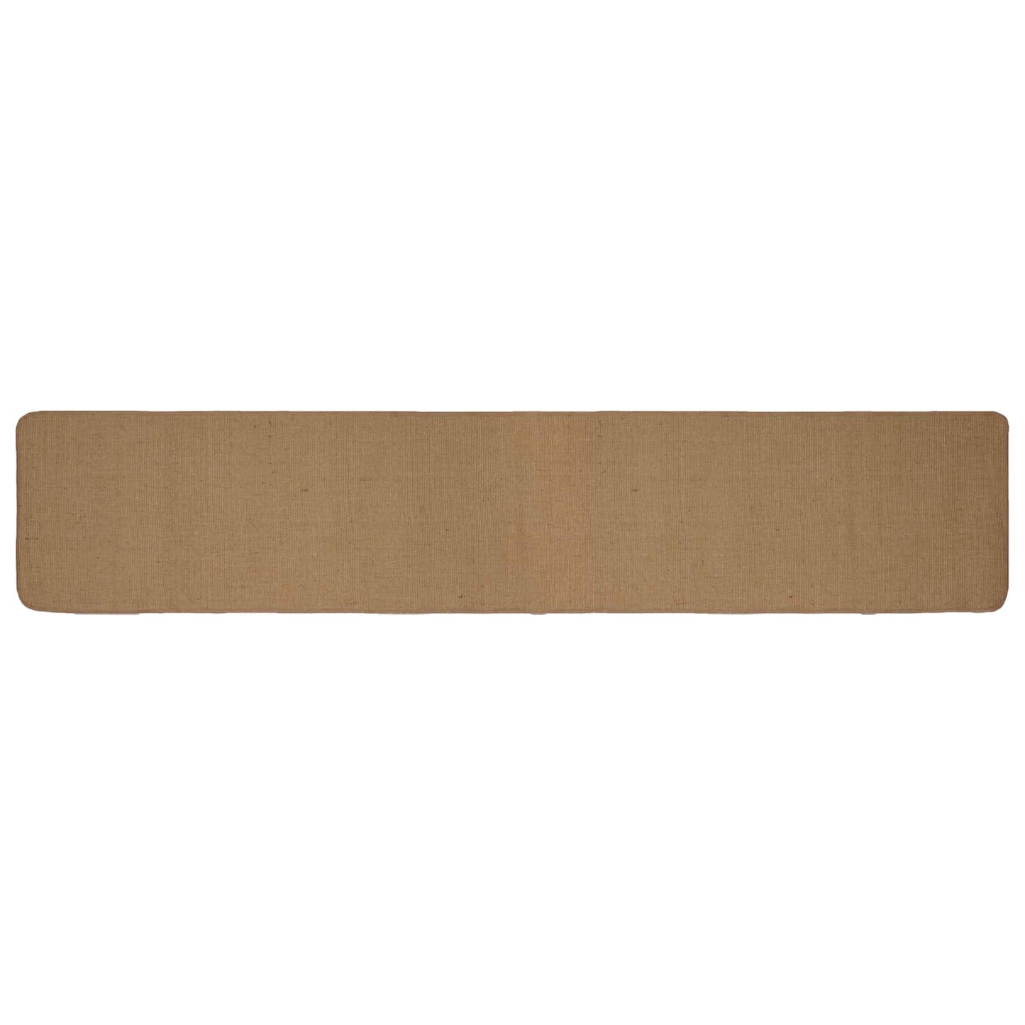 vidaXL Area Rug Light Brown 60 x 400 cm Jute 1
