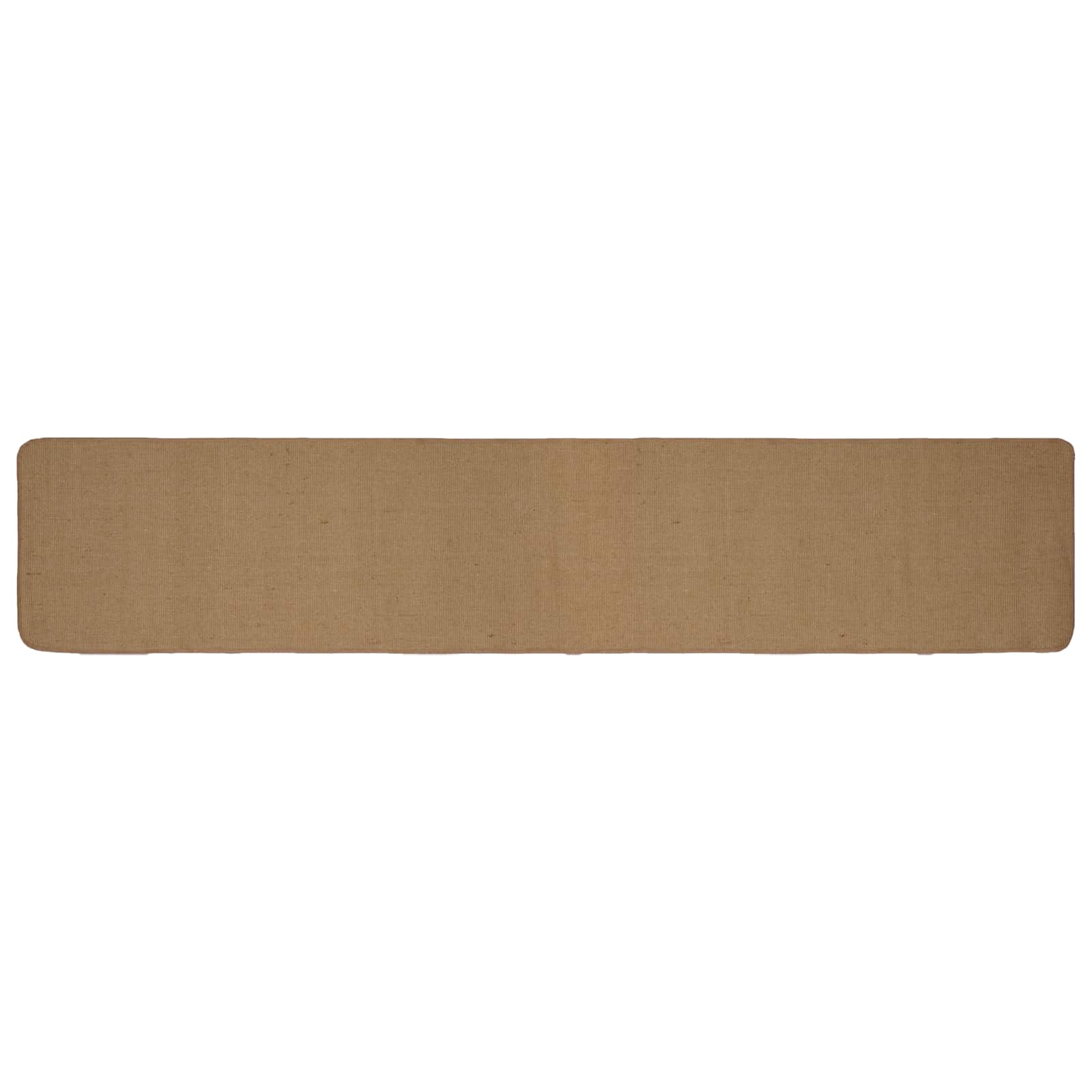 vidaXL Area Rug Light Brown 60 x 400 cm Jute 1