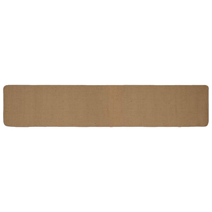 vidaXL Area Rug Light Brown 60 x 400 cm Jute 1