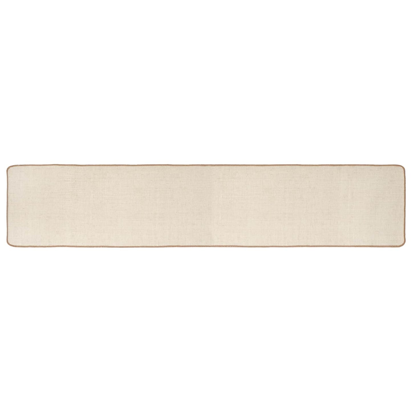 vidaXL Area Rug Light Brown 60 x 400 cm Jute 2