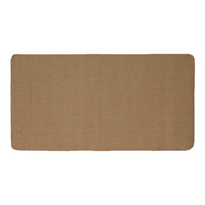 vidaXL Area Rug Light Brown Jute Width 80 cm