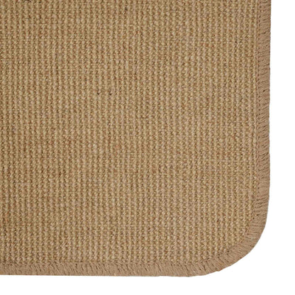 vidaXL Area Rug Light Brown 80 x 300 cm Jute 5
