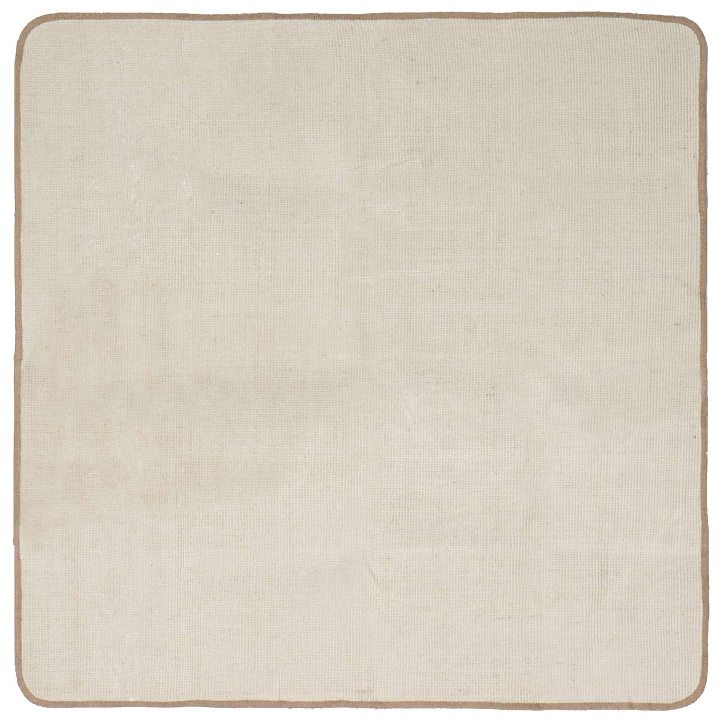 vidaXL Area Rug Light Brown 160 x 160 cm Jute 2
