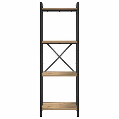 vidaXL Bookshelf 40 x 30 x 119 cm Engineered Wood Artisan Oak 5