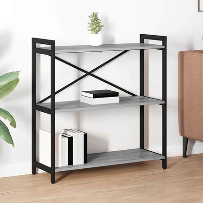 vidaXL Bookshelf 80 x 30 x 85 cm Engineered Wood Height 83 cm
